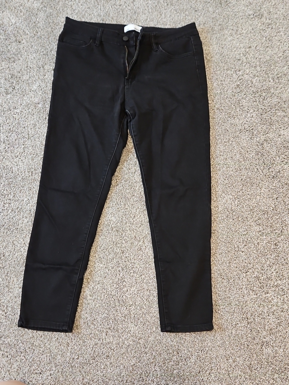 Black Vervet Skinnu Jeans